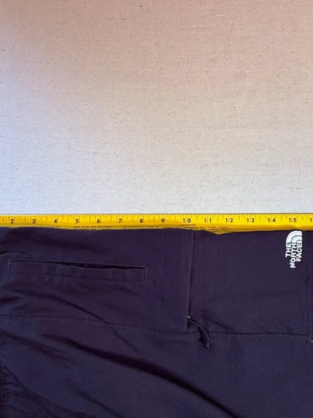 The North Face Mens S Belted Cargo Hiking Shorts Pockets Navy Blue Lightweight